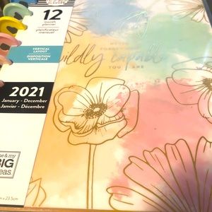 Happy Planner vertical classic Jan-Dec 2021